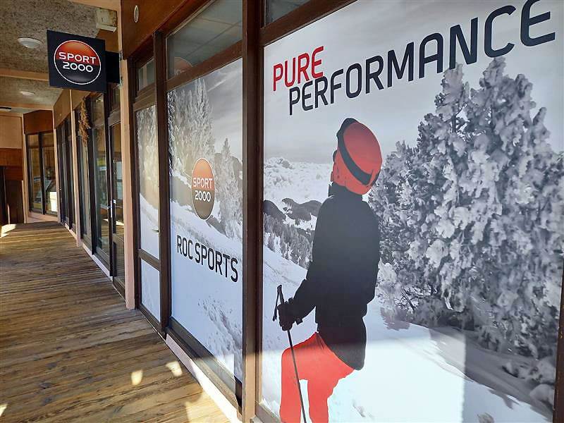 Ski hire shop Roc Sports in Immeuble l'Argousier - Les Fontanettes, Les Menuires