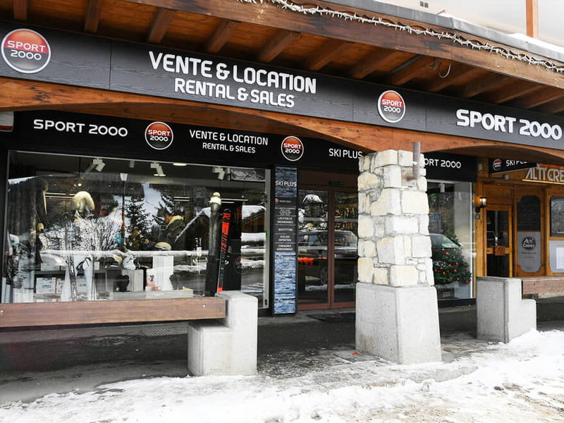 Ski hire shop Ski Plus in Immeuble la Résidence, Courchevel 1650