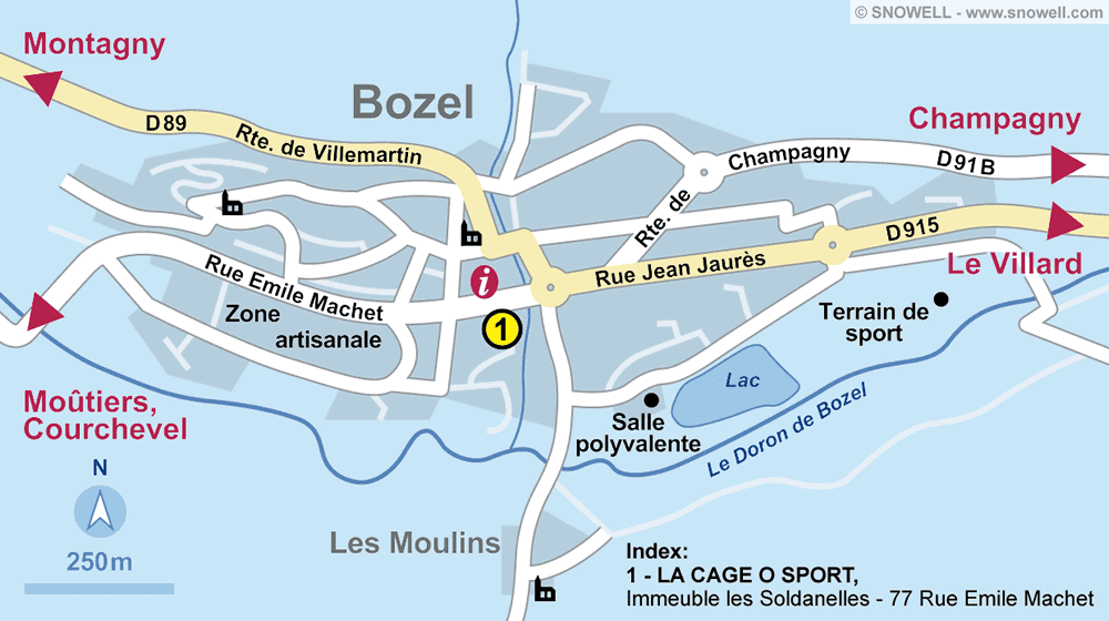 Ski Hire Bozel SNOWELL