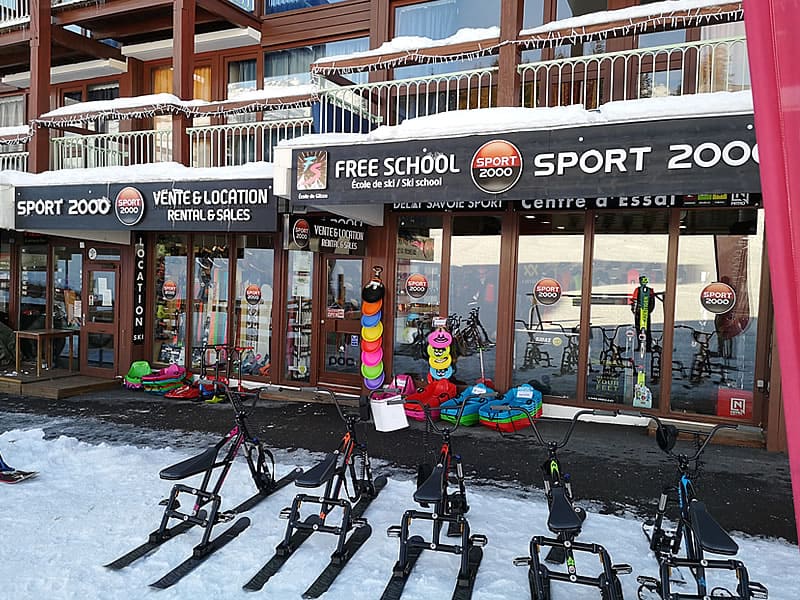 Ski hire shop Delay Savoie Sport in Immeuble Les Tournavelles - Les Villards, Les Arcs 1800