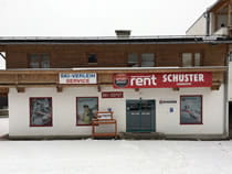 Ski hire shop SPORT 2000 Schuster in Lermoos, Juch 1 [Parkplatz Grubiggondelbahn]