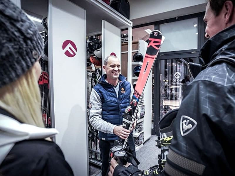 Ski hire shop FunSport Frank in Klosterstrasse 608, Seefeld