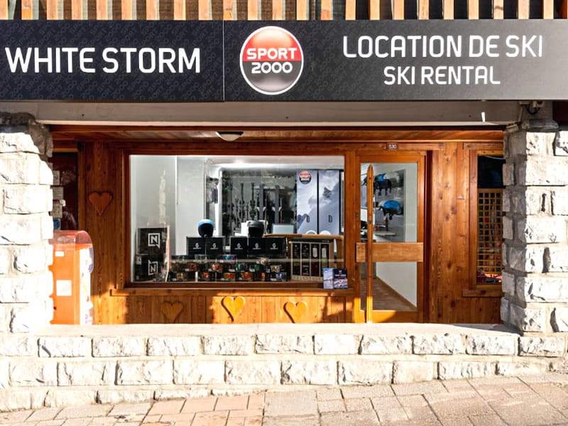Ski hire shop White Storm in La Tougnete - Route de la Chaudanne, Meribel