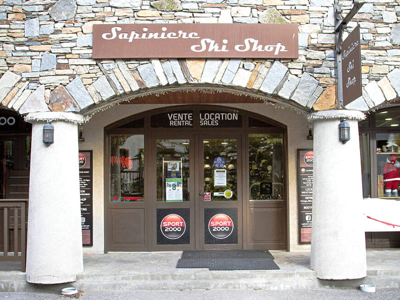 Ski hire shop La Sapinière Sport in Le Hameau de la Sapinière - Quartier de reberty - Les montagnettes 3 vallées, Les Menuires