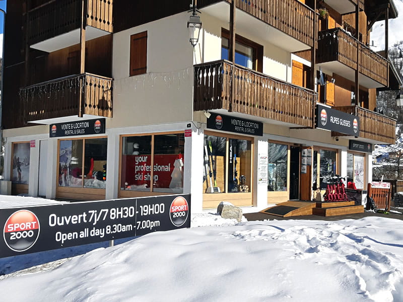 Ski hire shop Alpes Glisses in Le laideret - Chalet de Bazel, Tignes les Boisses
