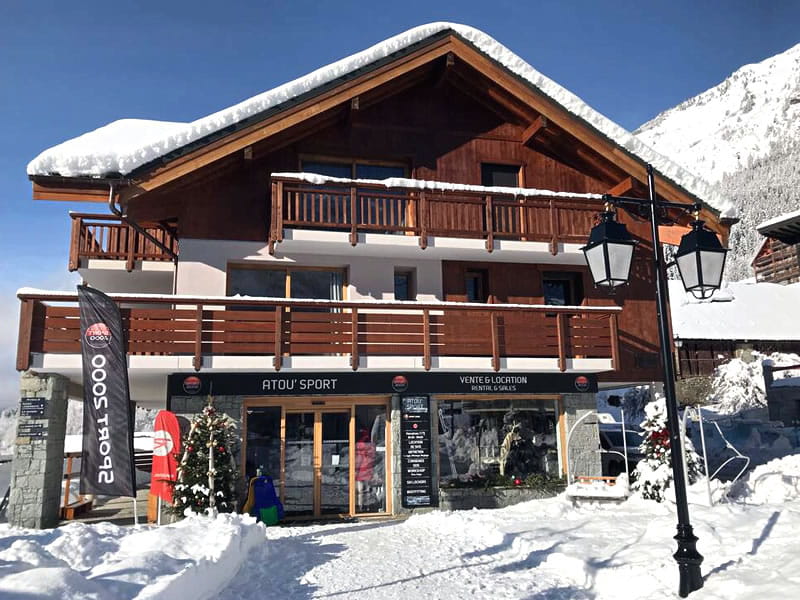 Ski hire shop Atou Sport in Les balcons de Vaujany, Vaujany