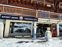 Ski hire shop Twoskigliss in Les Saisies, Les Hauts lieux
