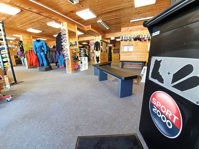 Ski hire shop Twoskigliss in Les Hauts lieux, Les Saisies