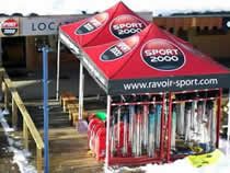 Ski hire shop Ravoir’Sports in Saint Francois Longchamp, Les Longes