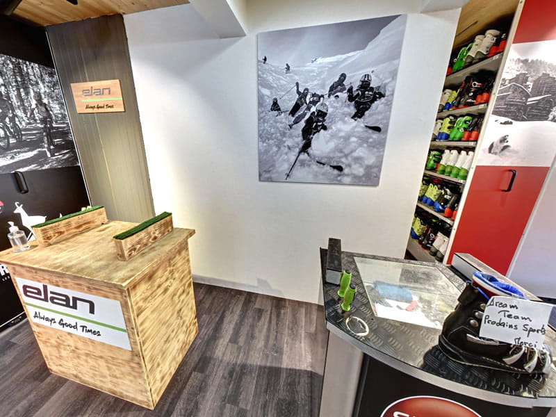 Ski hire shop Prodains Sports in Les Prodains, Morzine