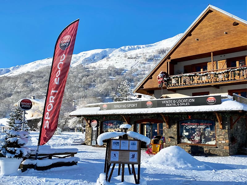 Ski hire shop Nagano Sport in Les Verneys, Valloire