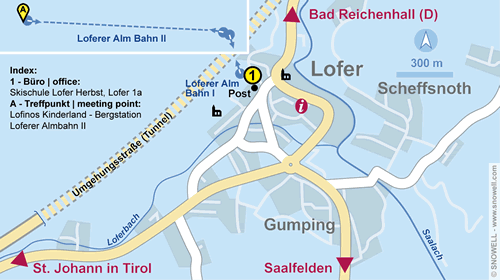 Resort Map Lofer