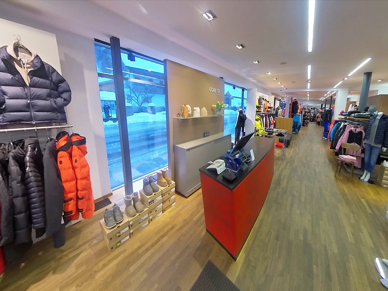 Ski hire shop Sport + Mode Gorbach in Lugen 95, Au/Schoppernau