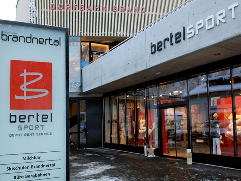 Ski hire shop Bertel Sport Dorfbahn in Mühledörfle 108, Brand