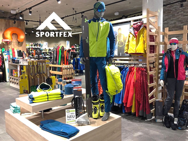 Ski hire shop Sportfex in Murtalstrasse 641, St. Michael