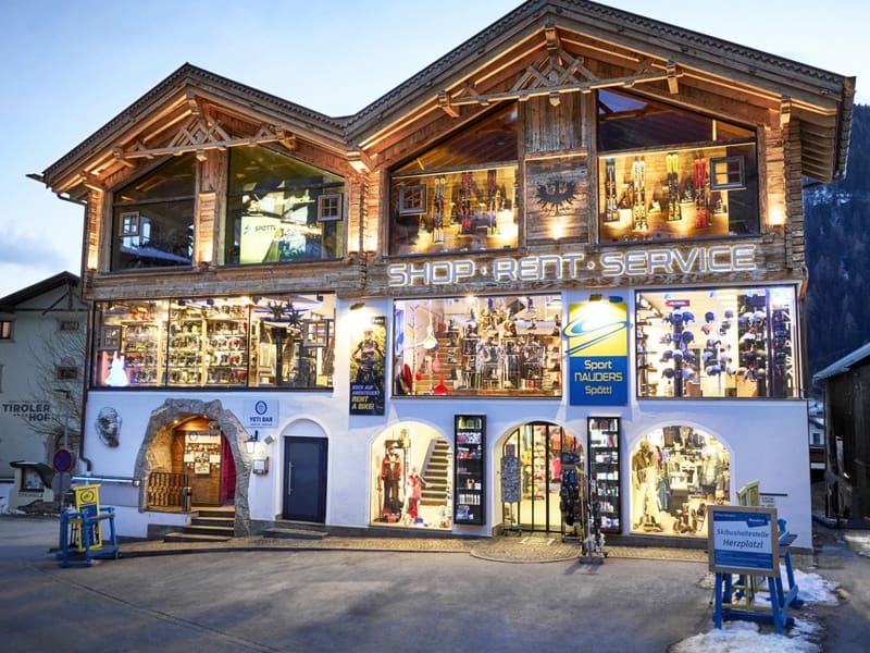 Ski hire shop Sport Nauders Spöttl in Nauders 28, Nauders