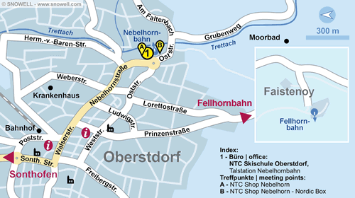 Resort Map Oberstdorf