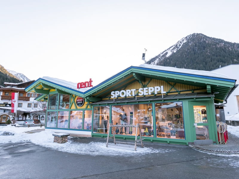 Ski hire shop SPORT 2000 Seppl in Nr. 17, Gries im Sellrain