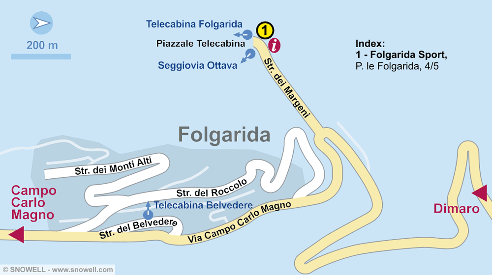 Ski Hire Folgarida SNOWELL