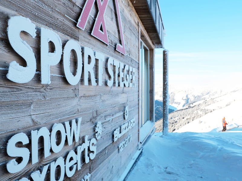 Ski hire shop Sport Steger Resterkogel in Pass Thurn 58 (Bergstation Panoramabahn), Mittersill