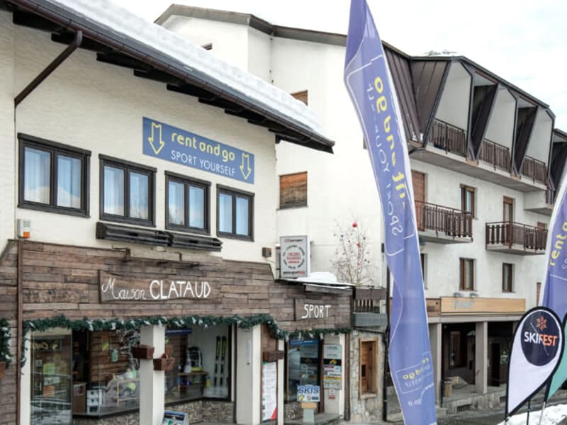 Ski hire shop Maison Clataud Sport in Piazza Assietta, 16, Sauze d’Oulx