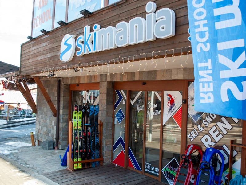 Ski hire shop Ski Mania Bansko in Pirin Str. 113, Bansko