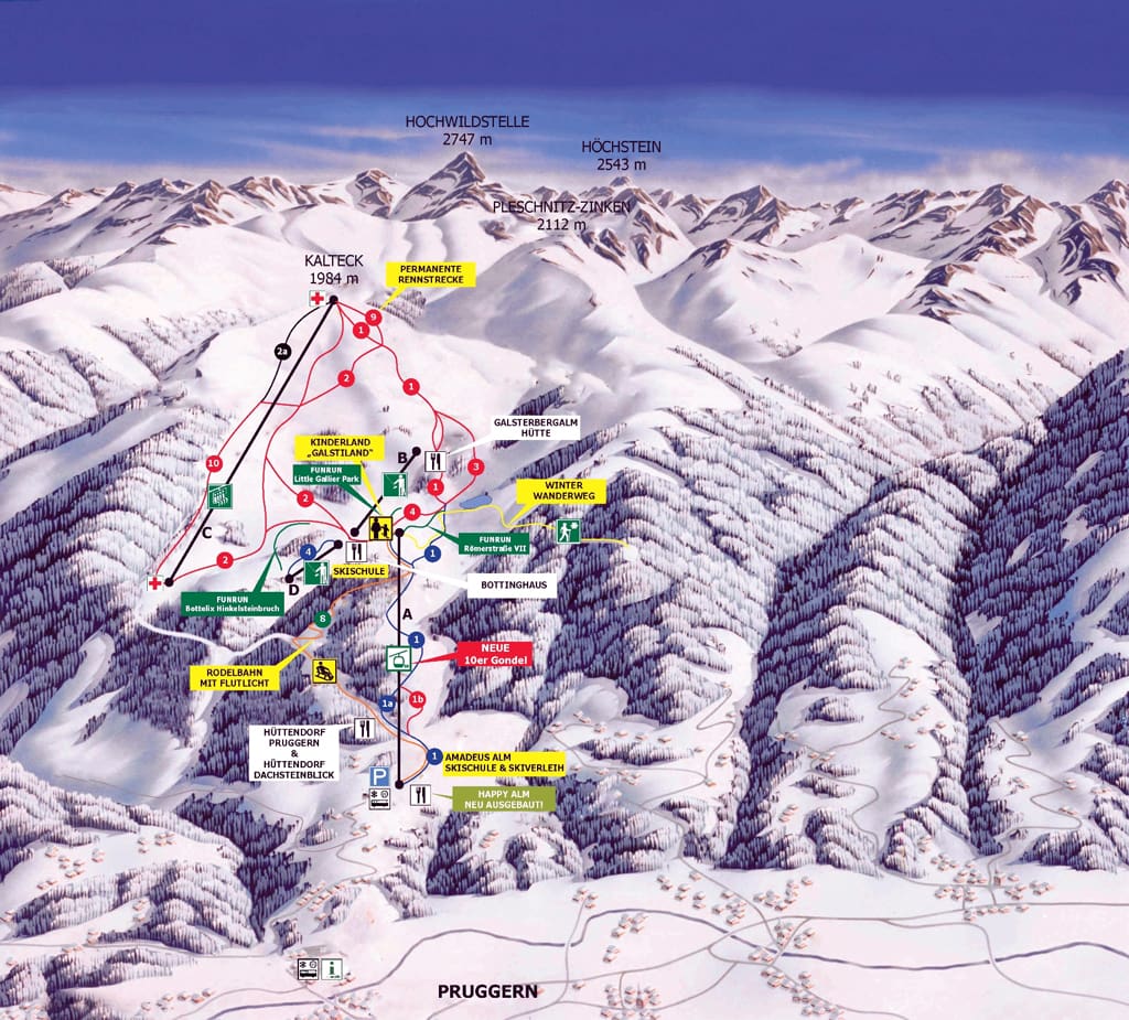 Skimap Michaelerberg-Pruggern