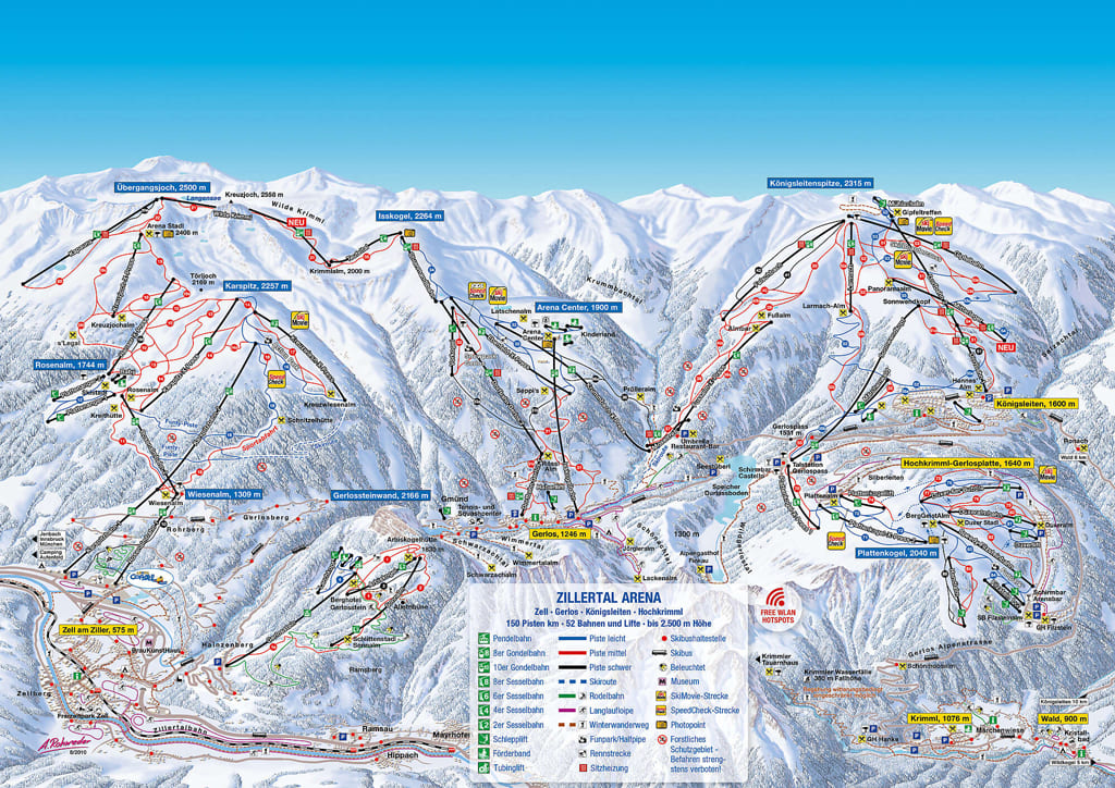 Skimap Zell am Ziller