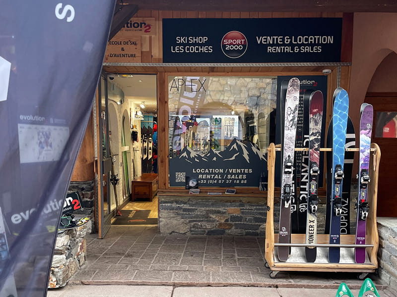 Ski hire shop Ski Shop Les Coches Sportshop Paradiski in Place des commerces, La Plagne - Les Coches
