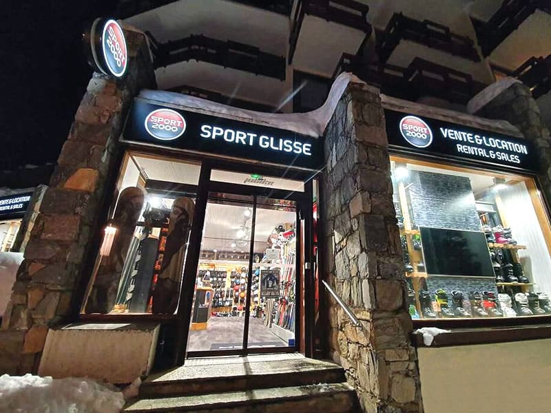 Ski hire shop Sport Glisse in Place du Curling - Val Claret, Tignes Val Claret