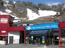 Ski hire shop Snow & Fun Hinterglemm in Hinterglemm, Reiterkogelbahn Talstation