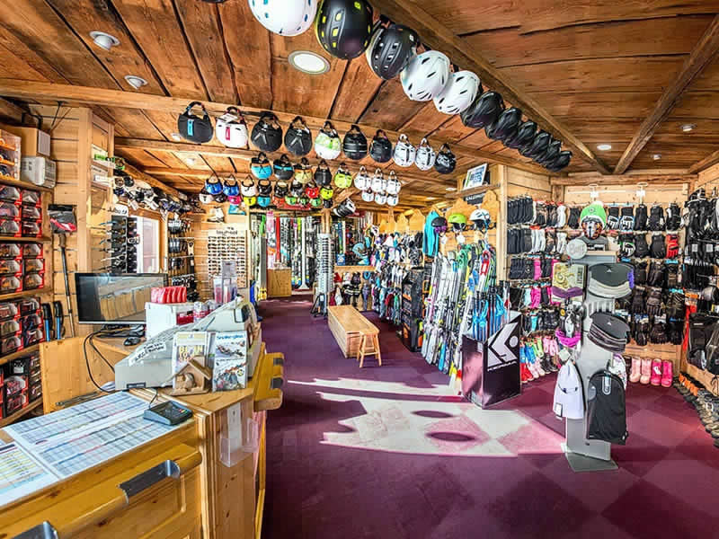 Ski hire shop Plagne Ski Bellecôte in Résidence 3000, La Plagne - Bellecote