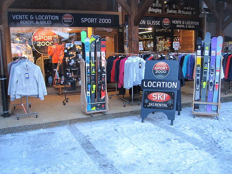 Ski hire shop Passion Glisse in Résidence du centre - 6, Place Yves Pollet Villard, La Clusaz