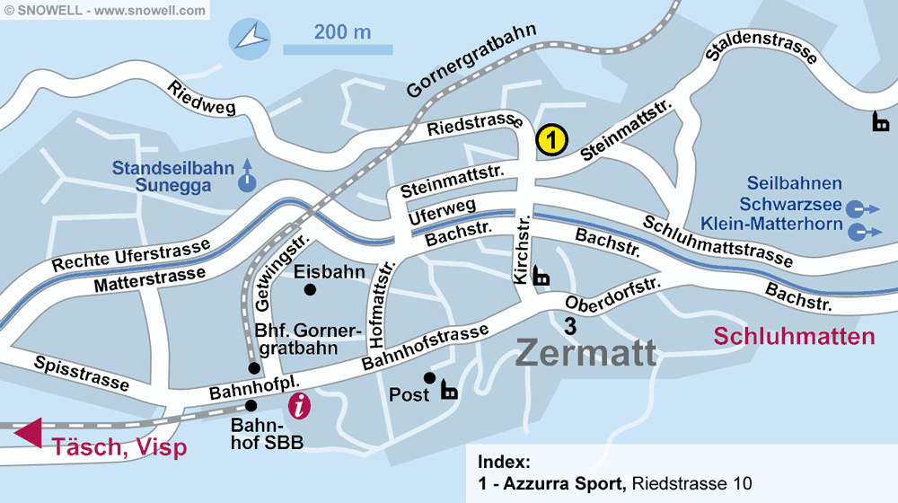 Ski Hire Zermatt SNOWELL