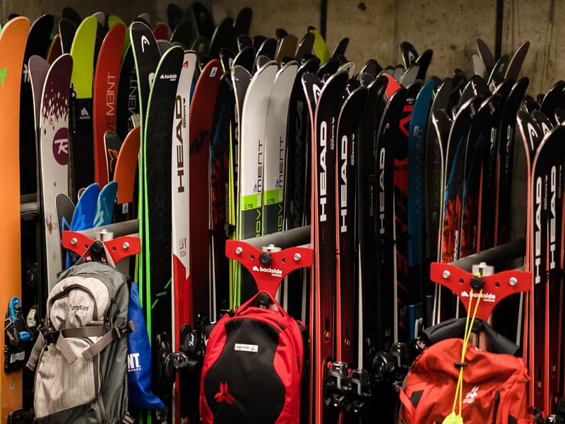 Ski hire shop Backside Verbier in Rue de Ransou 191b, Verbier