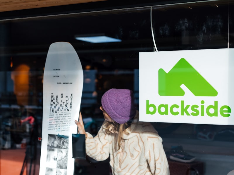Ski hire shop Backside Verbier in Rue de Ransou 191b, Verbier