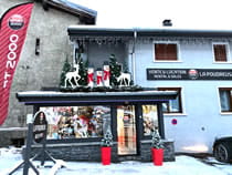 Ski hire shop La Poudreuse in Lanslevillard Val Cenis, Rue des Rochers