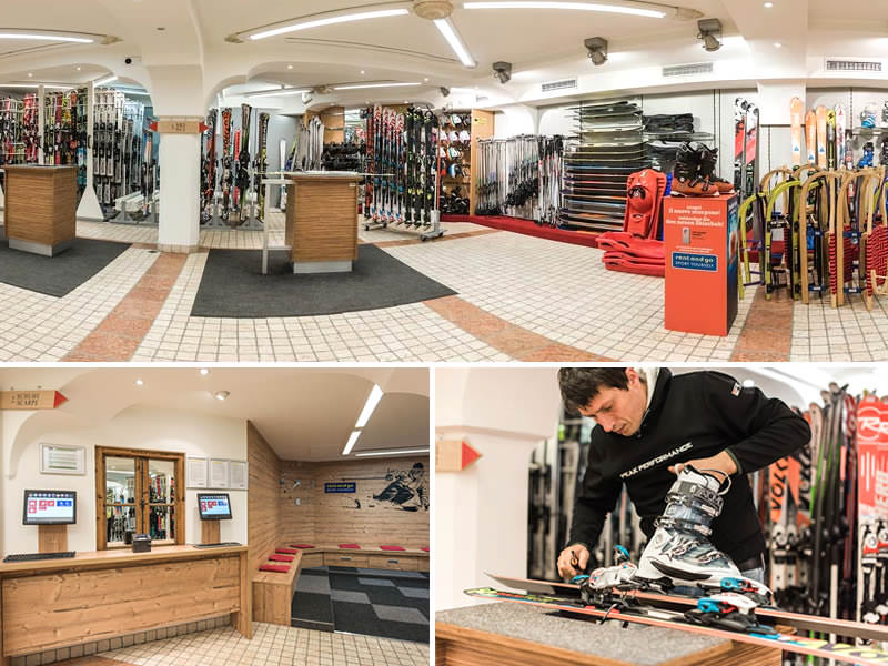 Ski hire shop Rent and Go Sexten - Moos in Sankt-Josef-Straße 15 – Via San Giuseppe, 15, Sexten