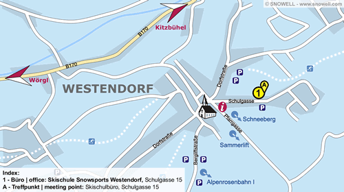 Resort Map Westendorf