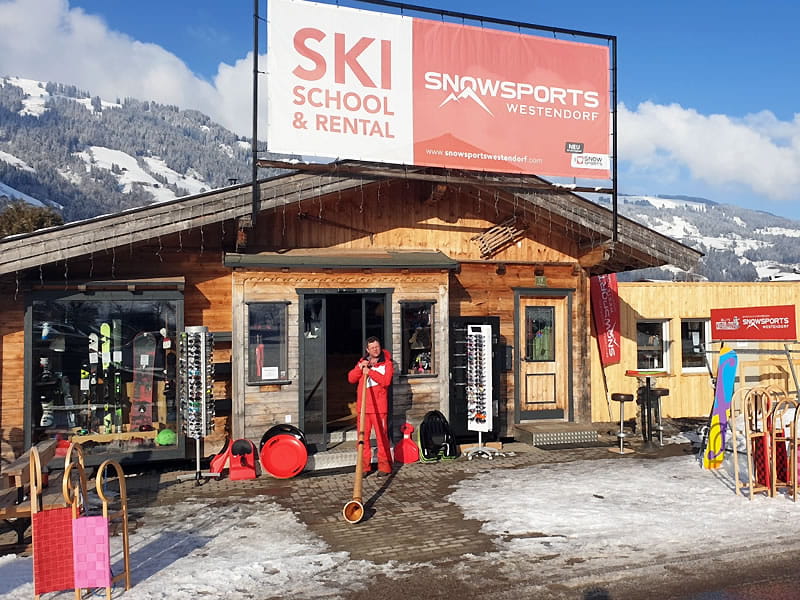 Ski hire shop Snowsports Westendorf in Schulgasse 15, Westendorf