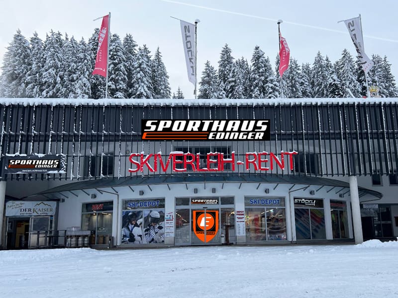Ski hire shop Edinger Sport- und Mietcenter in Schwarzach 2, Scheffau