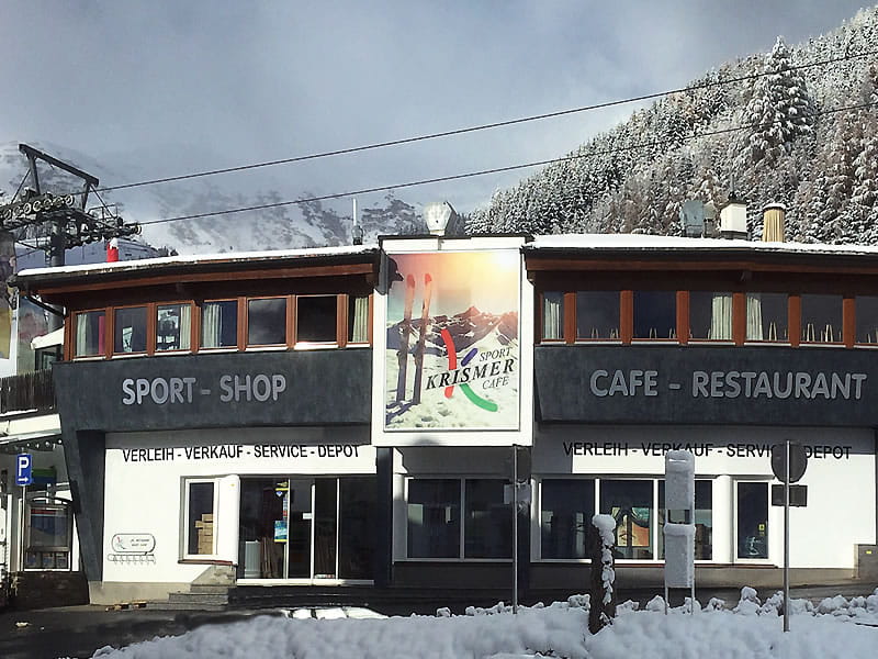 Ski hire shop Sport Krismer in Seilbahnstrasse 38, Fiss