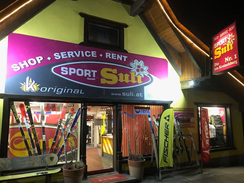 Ski hire shop Sport Suli in St. Lorenzen 31, St. Georgen/Murau - Kreischberg