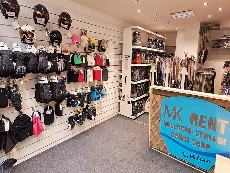 Ski hire shop MK Rent Ortisei in Strada Rezia, 127, St. Ulrich