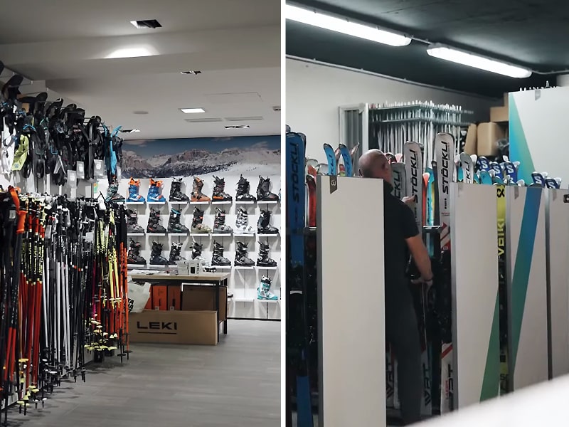 Ski hire shop Alta Badia Sport - Shop & Rental in Streda Colz 56, Alta Badia-La Villa/Stern