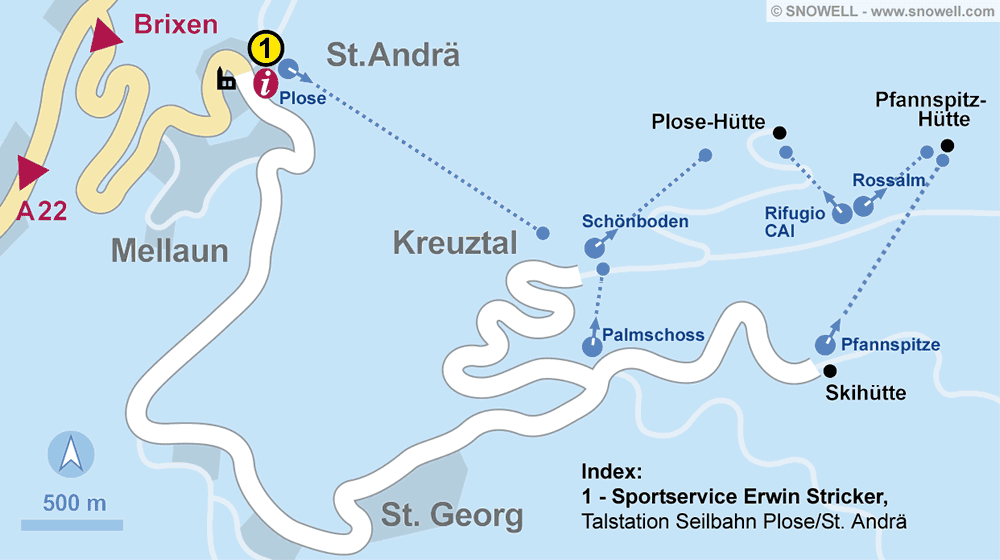 Ski Hire Brixen | SNOWELL