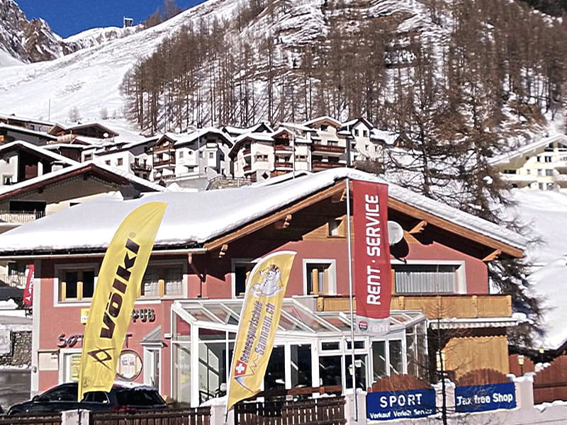 Ski hire shop Sot Punt Sport in Talstrasse 65, Samnaun
