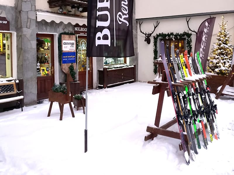 Ski hire shop Cervinia 2001 in Via Carrel, 11, Breuil Cervinia