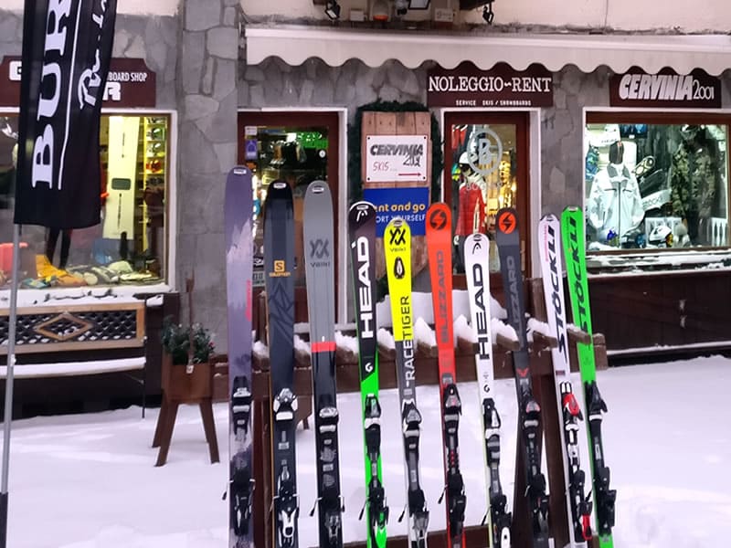 Ski hire shop Cervinia 2001 in Via Carrel, 11, Breuil Cervinia