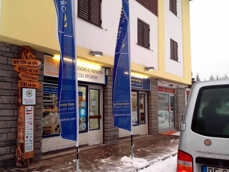 Ski hire shop Noleggio del Brenta Campiglio Nord in Via Cima Tosa, 85, Madonna di Campiglio